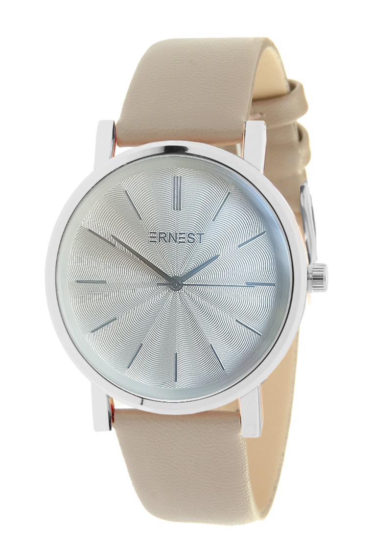 Ernest horloge "Silver-Andrea" taupe