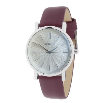 Ernest horloge "Silver-Andrea" paars