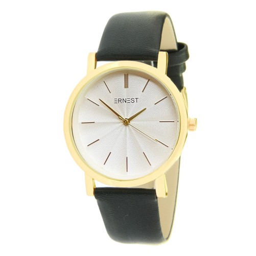 Ernest horloge "Gold-Andrea" zwart