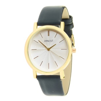 Ernest horloge "Gold-Andrea" donkerblauw