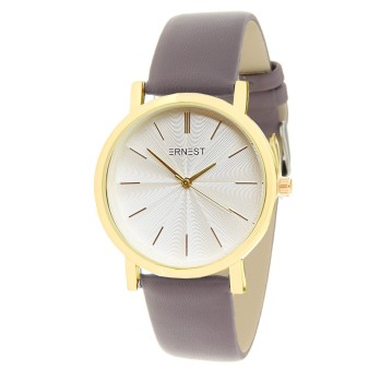 Ernest horloge "Gold-Andrea" donker-taupe