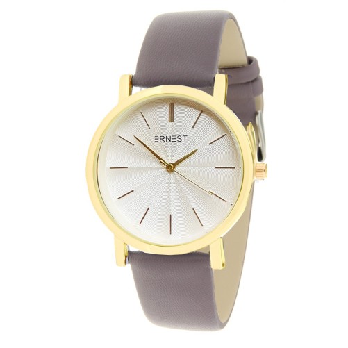 Ernest horloge "Gold-Andrea" donker-taupe