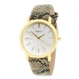 Ernest horloge "Gold-Andrea" lizard beige