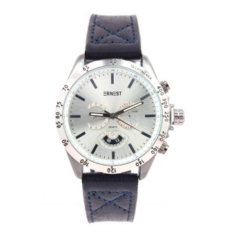 Ernest herenhorloge "Timber" donkerblauw