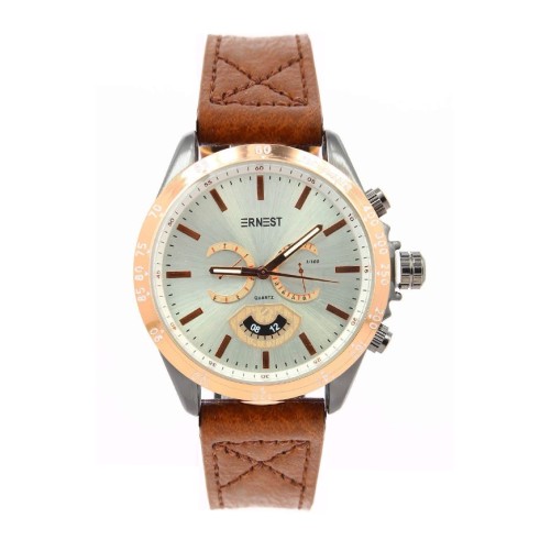 Ernest herenhorloge "Timber" camel