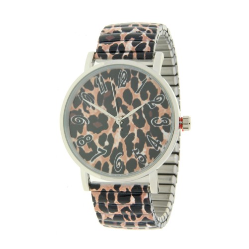 Ernest horloge "Leopardy" oudroze