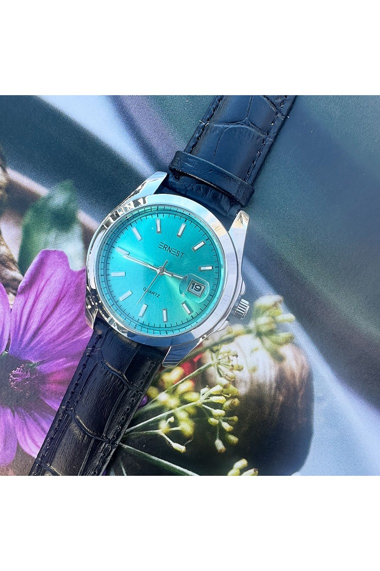 Ernest horloge "Summer" turquoise