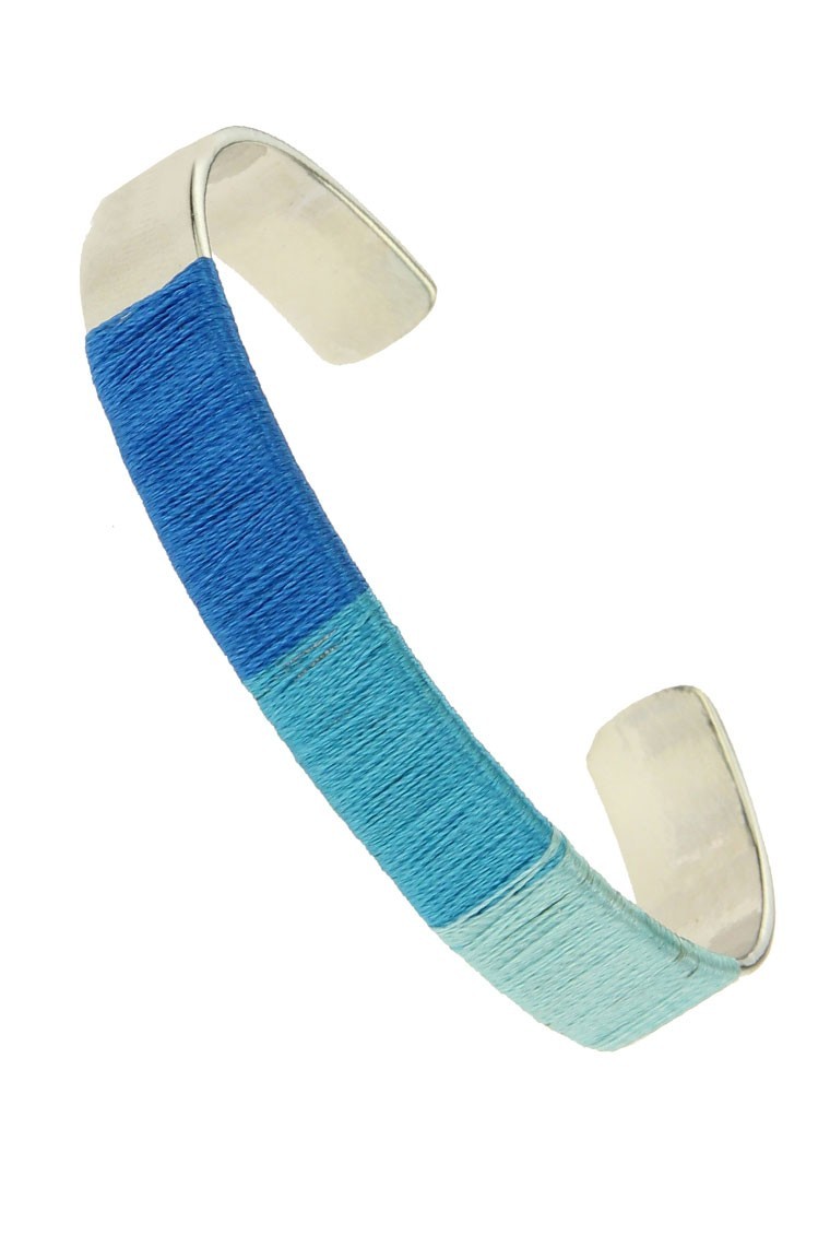 Armband "Cord" blauw