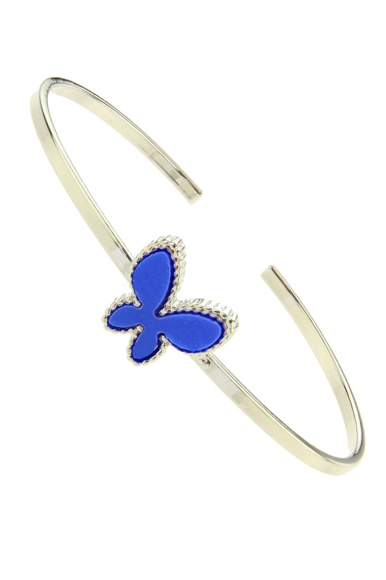 Armband "COLOR BUTTERFLY" blauw