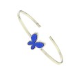 Armband "COLOR BUTTERFLY" blauw