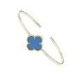 Armband "COLOR FLOWER" blauw