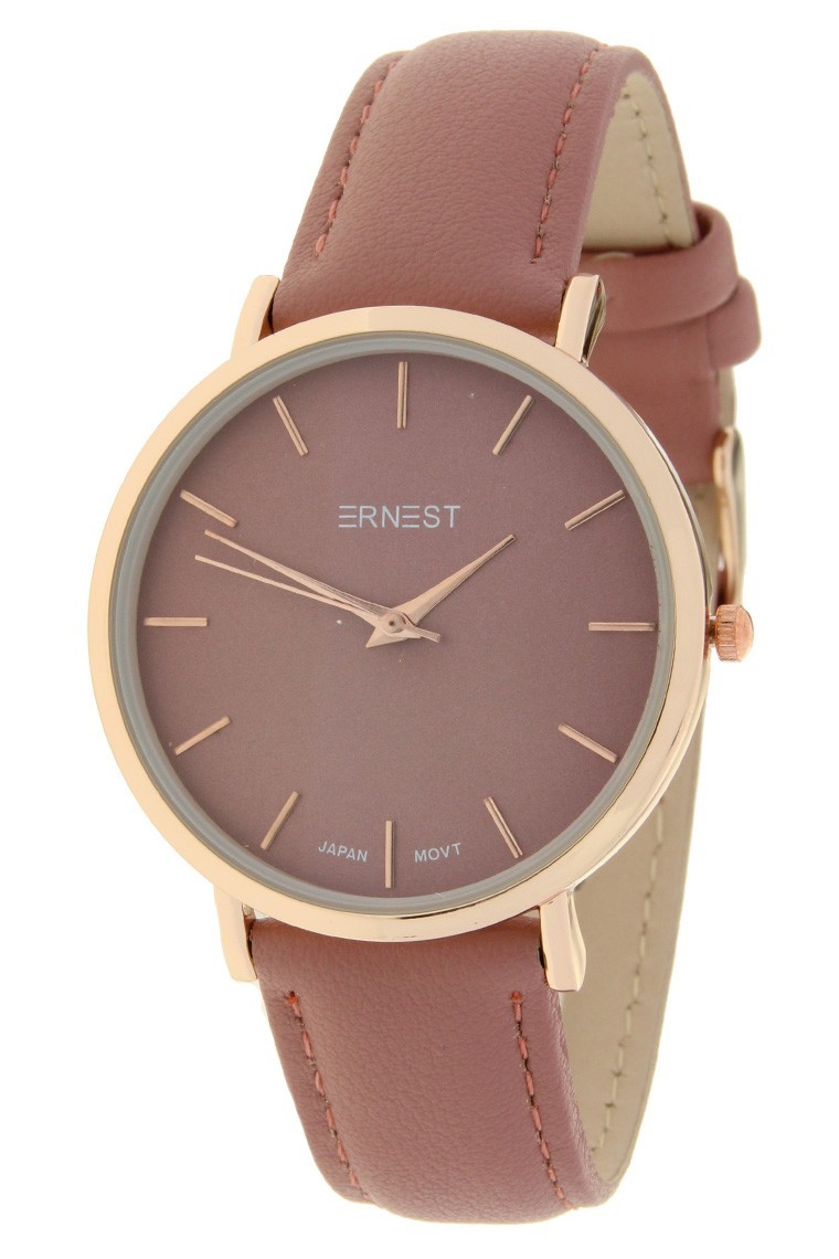 Ernest horloge "Nox" rosé-oudroze