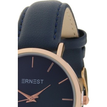 Ernest horloge "Nox" rosé-donkerblauw